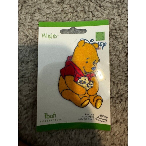 Disney Jewelry - Disney patch sew on HTF iron on Winnie the Pooh Pooh Bear